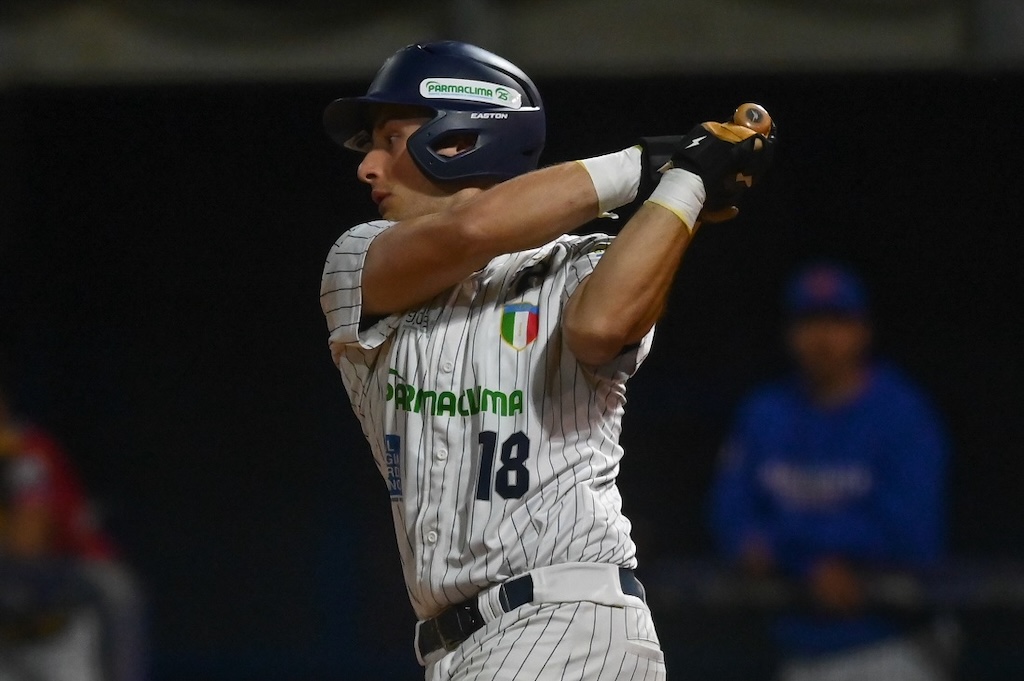 Rimonta vincente, il Parma Clima supera Grosseto in gara 1 (10-5) 1 Sebastiano Catellani credit Corrado Benedetti per Parma baseball