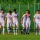 Playoff Prima: fase regionale per Team Traversetolo e San Secondo 7 Team Traversetolo Solignano 3 1 finale playoff Prima Categoria gir. B 2024 2025 i rosanero si complimentano con Francesco Aracri autore del secondo gol