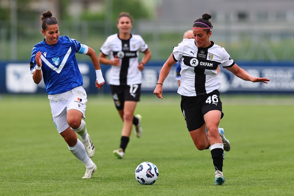 Parma women: battuto 1-0 il Brescia. E ora lo scontro al vertice 1 Veronica Benedetti in Parma Brescia 1 0 28a giornata Serie B femminile 2024 2025