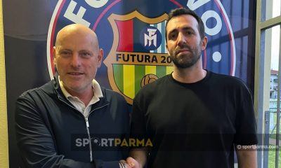 il ds Lorenzo Ragionieri con Alfredo Tagliafierro nuovo mister della Futura Fornovo Medesano