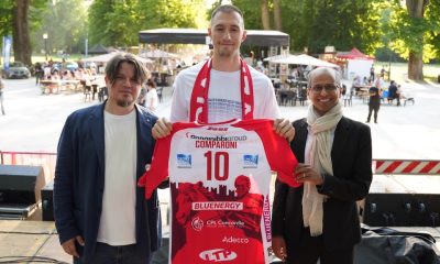 il pallavolista parmigiano Francesco Comparoni annunciato dalla Gas Sales Bluenergy Volley Piacenza