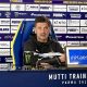 lallenatore Cristian Chivu Parma Calcio 1913 in conferenza stampa il 9.5.2025