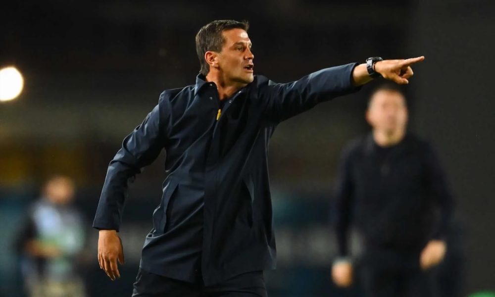 mister Cristian Chivu in Empoli Parma 2 1 36a giornata Serie A 2024 2025
