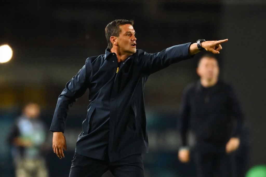 Chivu: «Noi come bambini contro adulti». D’Aversa: «Vinto il primo set» 1 mister Cristian Chivu in Empoli Parma 2 1 36a giornata Serie A 2024 2025