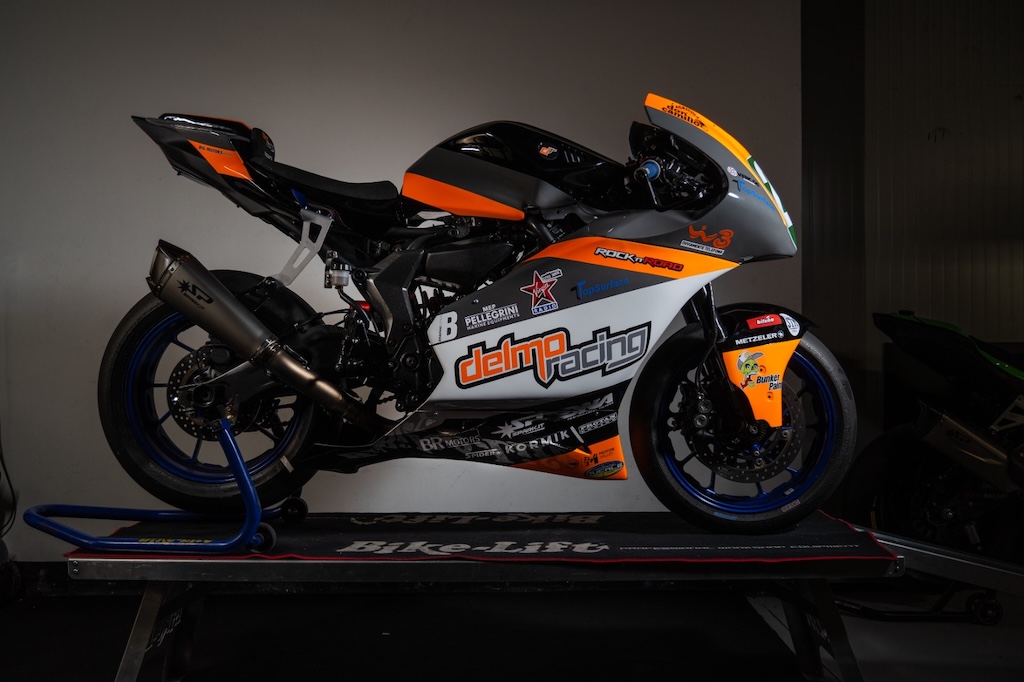 Delmo Racing: Anderson sostituto di Curinga al Tourist Trophy 1 moto delmo racing