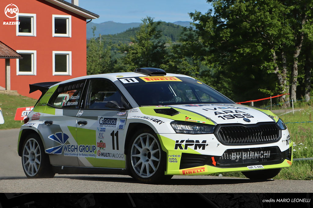 Razzini terzo assoluto nel "suo" Rally del Taro 1 mrazzini 2025 05 26