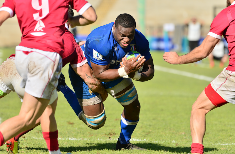 Il terza linea David Odiase ha firmato con le Zebre: «Entusiasta di tornare in Italia» 1 odiase federugby.it