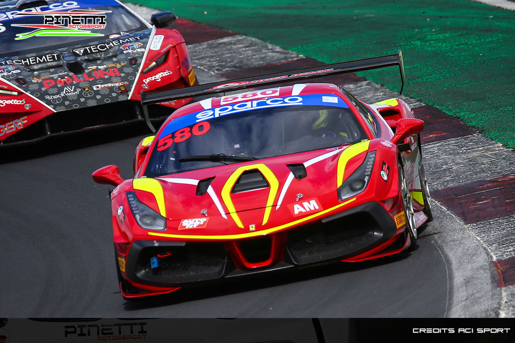 GT Sprint, prima tappa complicata per Briselli e Pinetti Motorsport 1 pinettimotorsport 2025 05 28 victor briselli