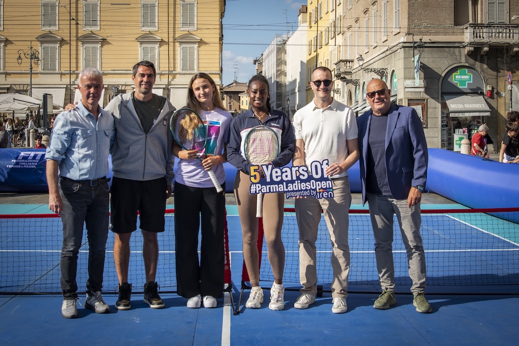 Parma Ladies Open sbarca in centro città 1 tennis al centro il parma ladies open in centro citta foto Elisa Morabito