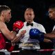 2° Trofeo Citta di Parma organizzato da Boxe Parma Giacomo Giannotti rosso vs Joris Toure blu saluti