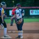 Bernardin difende terza base in gara 2 Bertazzoni Collecchio Pubbliservice Old Parma 11 1 13a giornata Serie A1 softball 2025 foto Simone Ferrari