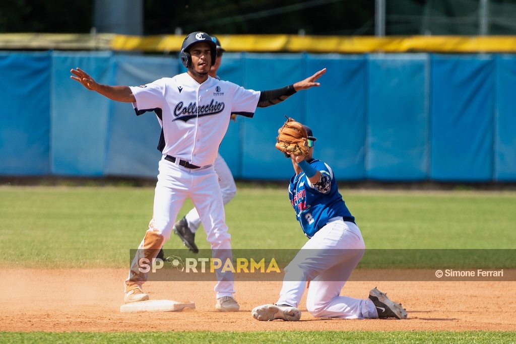 Baseball A: sweep Collecchio a Poviglio, playoff conquistati 1 Camec Collecchio Platform TMC Poviglio 6a giornata Serie A baseball 2025 foto Simone Ferrari 1