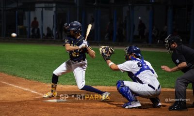 Camec Collecchio vs Farma Crocetta gara1 Serie A baseball 2025 i parmigiani in battuta foto Simone Ferrari