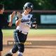 Erika Piancastrelli corre in Bertazzoni Collecchio Mia Office Blue Girls Bologna 15a giornata Serie A1 softball 2025 foto Simone Ferrari