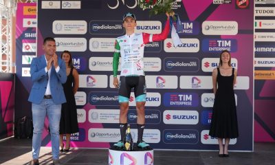 Filippo Turconi VF GRoup Bardiani CSF Faizane difende la maglia tricolore e il terzo posto nella generale dopo la 6a tappa del Giro Next Gen