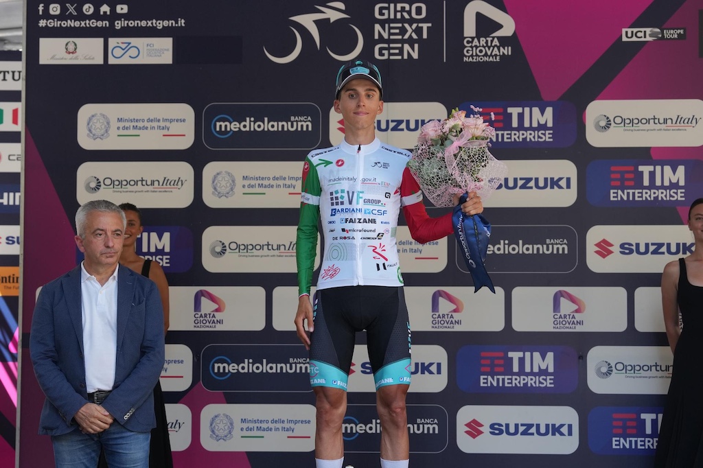 Giro Next Gen: doppia top10 per la Bardiani nella 7ª tappa 1 Filippo Turconi VF Group Bardiani CSF Faziane al Giro Next Gen