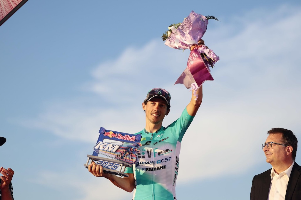 Giro 2025: Zanoncello e Tarozzi protagonisti nell’ultima tappa 1 Manuele Tarozzi VF Group Bardiani CSF Faizane nellultima tappa del Giro dItalia