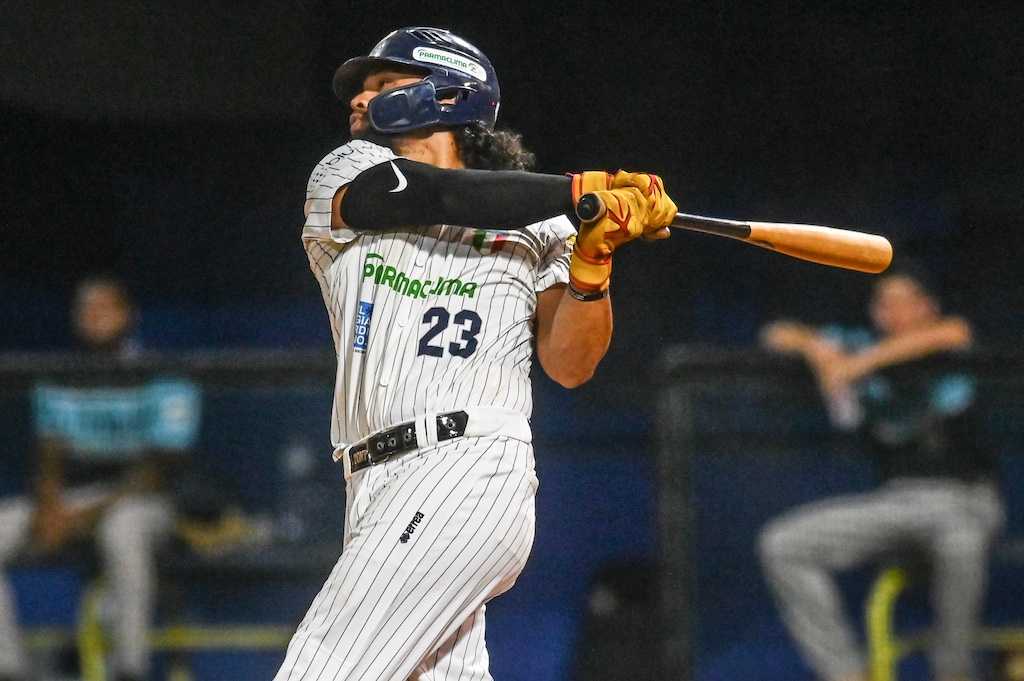 Gara 2 rocambolesca, Parma Clima batte Bologna 7-6 1 PARMABASEBALL BOLOGNA GARA 2 ANTHONY CONCEPCION FOTO CORRADO BENEDETTI