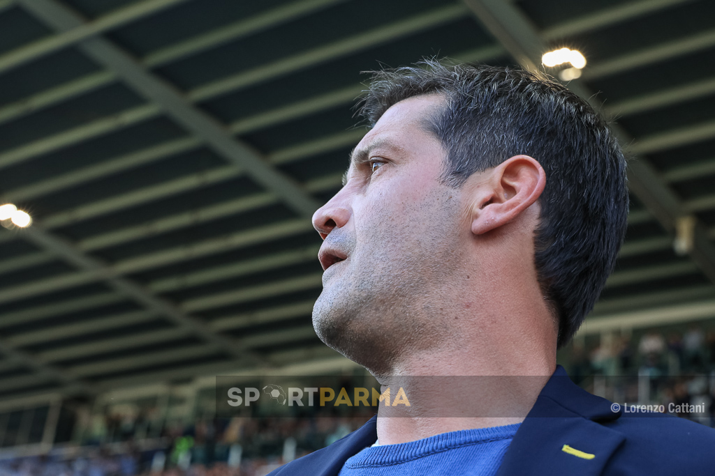 Chivu saluta Parma: «Una pagina che porterò nel cuore» 1 Parma Inter 31a giornata Serie A 2024 2025 mister Cristian Chivu di profilo