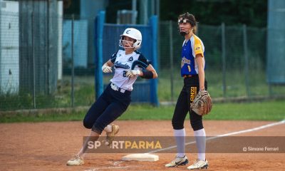 Ponzi corre in terza gara 2 Bertazzoni Collecchio Pubbliservice Old Parma 11 1 13a giornata Serie A1 softball 2025 foto Simone Ferrari