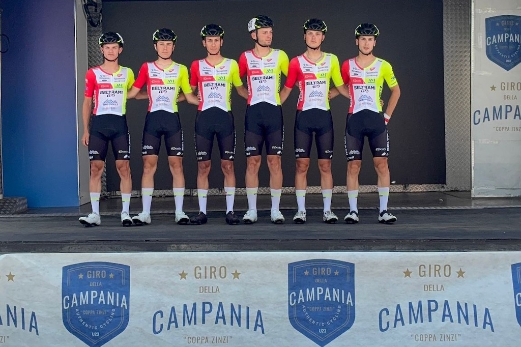 Team Beltrami: 9° posto generale di Rossi al Giro della Campania 2 Team Beltrami al Giro di Campania