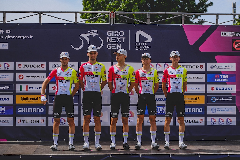 Team Beltrami: la formazione per il campionato U23 a Dario Boario 1 corridori Team Beltrami al Giro Next Gen 2025