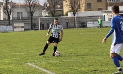 il bianconero Gabriele Illari in Pontenurese Fidenza 2 1 30a giornata Promozione gir. A 2024 2025