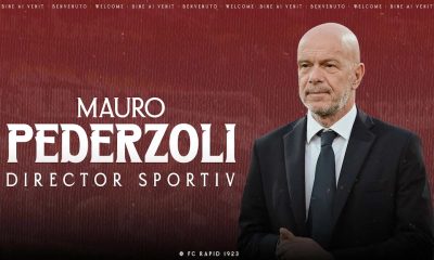 il ds Mauro Pederzoli ufficializzato dal Rapid Bucarest