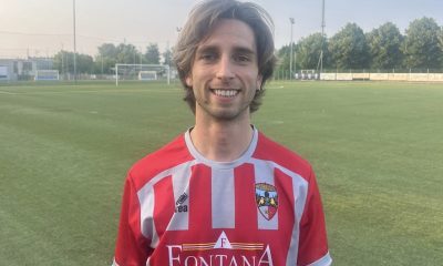 il fantasista Nicolo Dallaglio indossa la maglia della Langhiranese per la stagione 2025 2026