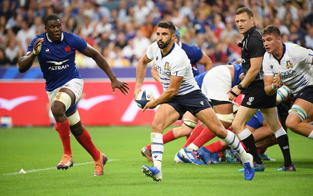 Il rugbista parmigiano Tebaldi si ritira dopo 19 anni di carriera 1 il parmigiano Tito Tebaldi con la maglia della nazionale italiana di rugby
