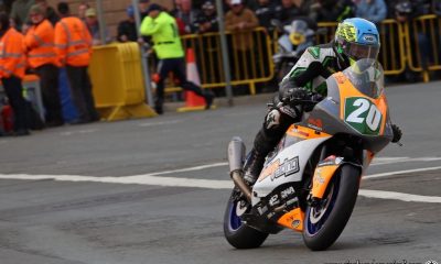 il pilota irlandese Shauna Anderson Delmo Racing Team al Tourist Trophy