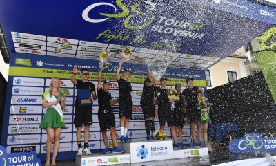 la VF Group Bardiani CSF Faizane si aggiudica la classifica a squadre al Giro di SLovenia
