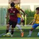 Mercato: tre novità alla Fidentina Borgo, un Lorenzani al Monticelli 5 Colorno Fidentina 2 1 3a giornata Eccellenza 2023 2024 il centrocampista Davide Lorenzani protegge palla