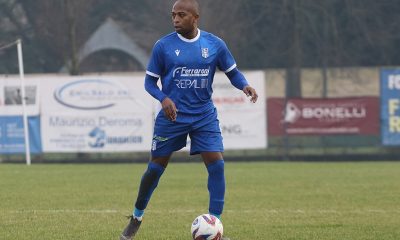 Thomas Fabrice Som in Borgo San Donnino Fabbrico 0 1 16a giornata Eccellenza 2024 2025