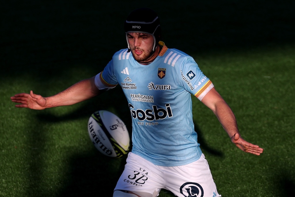 Le Zebre riportano in Italia il seconda linea Ortombina 1 il seconda linea Alessandro Ortombina USAP Perpignan