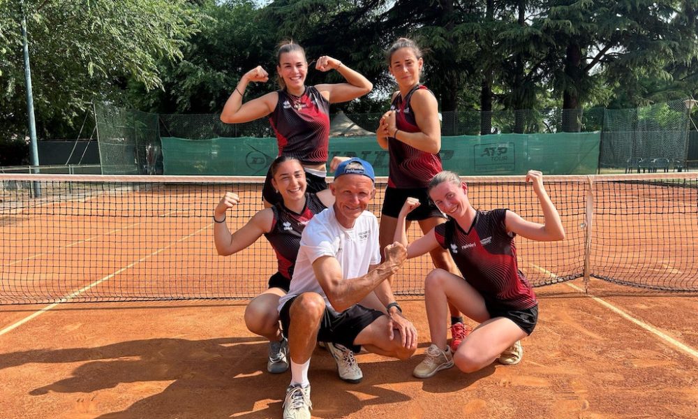 Tennis: il President fa la storia, promosso in B1 femminile 1 la squadra femminile del tennis club president di ontechiarugolo