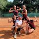 la squadra femminile del tennis club president di ontechiarugolo