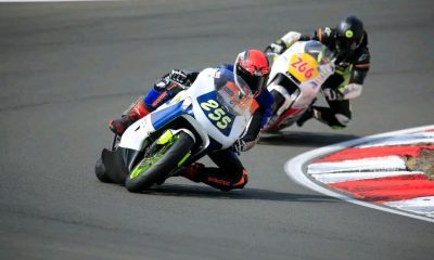 moto in pista allAutodromo di Varano per il CIV Classic
