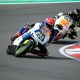 moto in pista allAutodromo di Varano per il CIV Classic